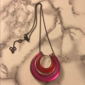 Alexis Bittar lucite necklace